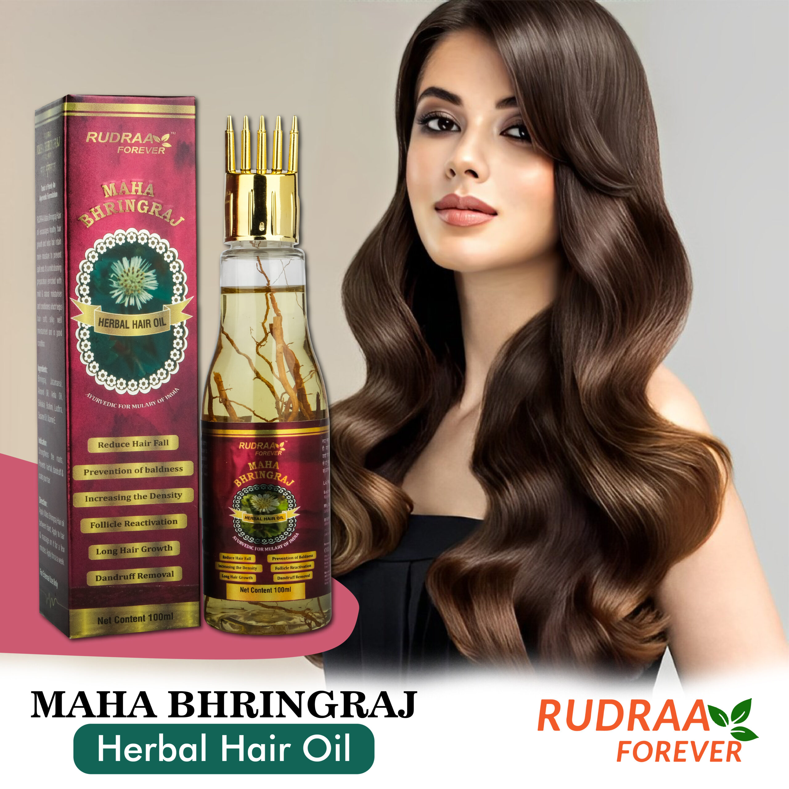 Rudraa Forever maha Bhringraj Hair Oil